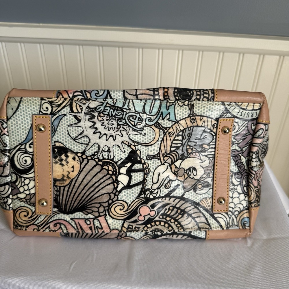 Dooney & Bourke Disney Cruise Line Inaugural 2012-2013 Satchel Purse Hand Bag - Picture 3 of 14